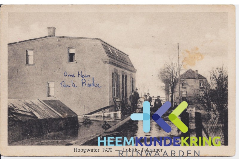 Hoogwater Lobith- Tolkamer 1920 Coll. N.Peperkamp F0000012